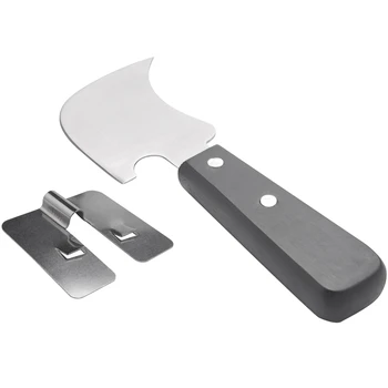 Нож 3X Quarter Луната за подрязване на винилови настилки, заваряване прът, инструмент за заваряване на винил
