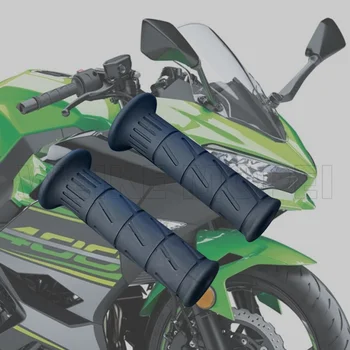 За Kawasaki Ninja400 EX400 KRT 2018 2019 2020 2021 2022 2023 Кормилото Гумени Дръжки Гумени Дръжки Спирачки На Волана