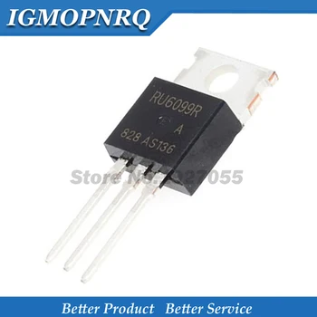10шт RU6099R RU6099 mos тръба TO-220 инверторен полеви транзистор нова оригинална гаранция за качество TO220