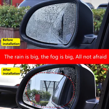 1 Чифт Автомобилни Непромокаемых Огледала за Обратно виждане, Защитно Фолио За Honda CRV Accord HR-V Vezel Fit City Civic Crider Odeysey Crosstour