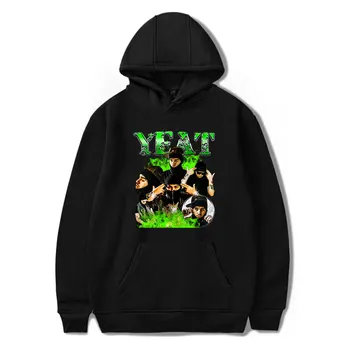 Качулки Yeat Rapper Tour Merch, зимна мода унисекс, забавна ежедневна градинска облекло в стил хип-хоп