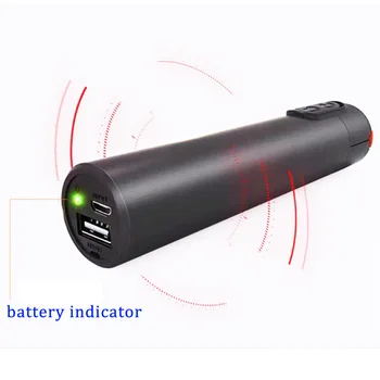 Литиева батерия Визуален локатор на неизправности FTTH 15 КМ, 20 КМ, 30 КМ Акумулаторна Лазерен източник VFL с мощност 30 Mw