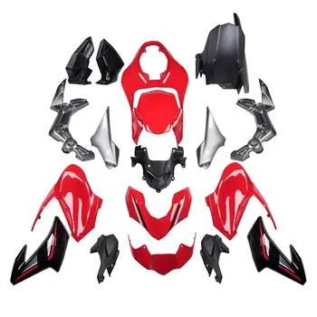За мотоциклет Z900 Red Червен Пълен комплект инжекционного обтекател за Kawasaki Z900 2017 2018 2019