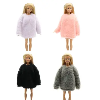 Куклено плюшевое палто за ежедневието, ново модно куклено палто 