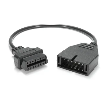 За GM 12Pin кабел-адаптер OBD1-16Pin OBD2 конвертор