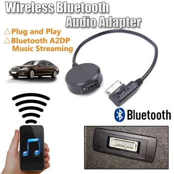 1бр Интерфейс Безжична Bluetooth5.0 Адаптер USB Музикален AUX Кабел Пластмаса За Mercedes Benz За Мини Автомобилна Електроника и Аксесоари