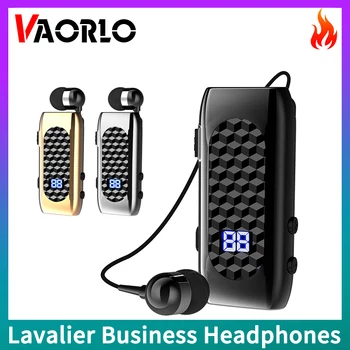 Оригинални Бизнес Слушалки DR13 k55 опция Lavalier С Led Дисплей Bluetooth 5.2 Безжични Слушалки С Напомняне За Разговор И Вибрации Слушалки