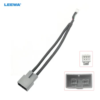 LEEWA Автомобилно Аудио Радио 6 Контакти Жак за Смяна на портове USB Адаптер за Honda (2021) Оригиналът на Тел Автоматичен Пренос на USB кабел #CA7785