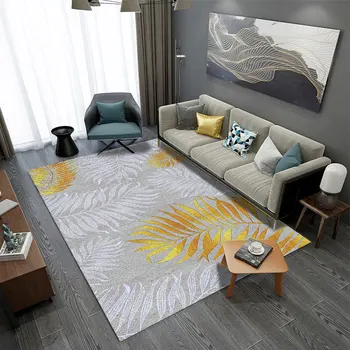 Скандинавските килими за хола на Дома Абстрактен килим спални Мека подложка за кабинет Диван масичка за кафе, килимче за пода Подложки за гардероб