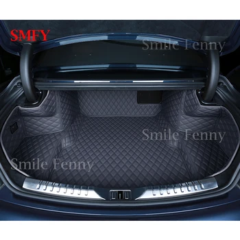 За Bentley Flying Spur 2020-2024 Аксесоари Автомобилни постелки за багажник, защита на товарното подложка от замърсяване, килими и накладки