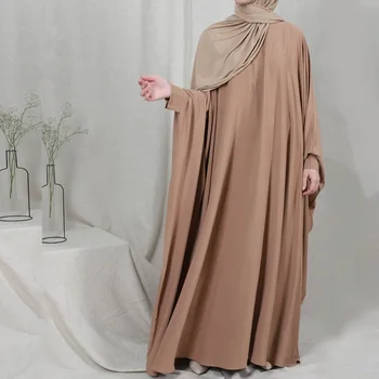 Мюсюлманската жена молитва рокля, Цели Молитва Абая с ръкави 