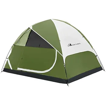 Палатка MOON LENCE в 2/4 човека за къмпинг, водоустойчив палатка за туризъм, Външна куполна палатка с защита от вятър