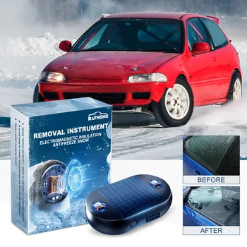 Автомобилен антифриз за отстраняване на сняг, бързо преносимо и висока ефективност преносимо средство за защита от замръзване на предното стъкло, огледало за обратно виждане от обледеняване.