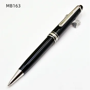 Химикалки MOM Gmt 163 MB Classic от черна смола клас Лукс с мастило-роллерами за писане Канцелярскими машина със сериен номер