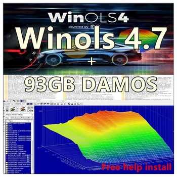Популярния софтуер за winols 4.7 2023 + Голям архив WINOLS DAMOS обем 93 GB, пакети карти Damos Mappacks 2022 | 2021 | 2020 Карта за чип-тунинг се инсталират безплатно