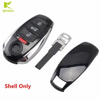 Подмяна на KEYECU Smart Remote Key Shell Case 3 + Авариен Бутон за Volkswagen T * ouareg 2011-2016 IYZVWTOUA