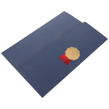 Корица на сертификат Декоративен Притежателя на Сертификат Защитно покритие Сертификат Протектор Сертификат