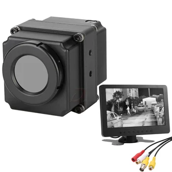 Инфрачервена термични камера AI за кола IP67 разпознаване на автомобила AI Инфрачервена термични камера за нощно виждане на колата Предна камера