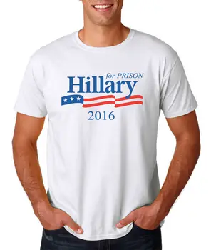 Хилъри Клинтън в затвора тениска 2016 - гласуването на президента-републиканците-демократ на САЩ