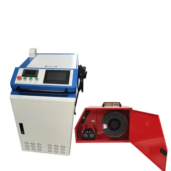 Заваръчни машини за лазерно заваряване волоконным лазер с мощност 1500 W Автоматично с преносим дръжка от неръждаема стомана 0,5-4 мм