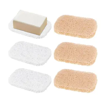 Поставка за сапун Държач за сапун за Многократна употреба на препарати за душата и сапун ястия Мат тава за пътуване в хотел и санитарен възел