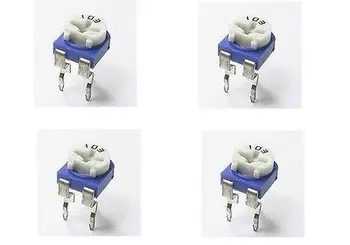 10шт 10k 10k Ω R Trimpot Trimmer Pot Променлив резистор хоризонтален тип 103 електроника със собствените си ръце