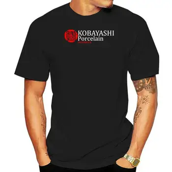 Мъжки t-shirt Kobayashi Porcelain от Риалити Бъг. Лятна мъжка мода тениска удобна тениска, ежедневни тениски с къс ръкав.
