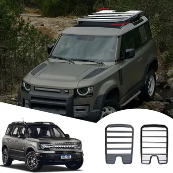 Покривът на общата багажная рама на автомобила общи багажная полк двойна багажная полк за Land Rover Defender 90 2020 2021 2022 2023