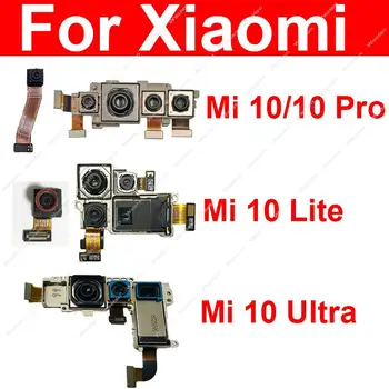 За Xiaomi Mi 10 Pro Lite Mi 10 Ultra отзад задно виждане за селфи Малък модул за камера за задно виждане Гъвкави предни резервни части