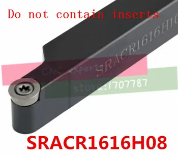 Инструменти за струговане SRACR1616H08, Металлорежущие Машини за Стругове Машини Инструменти за Струговане с ЦПУ Външен Струг Инструмент от S-Тип SRACR/L