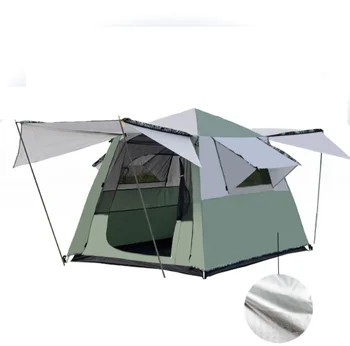 2022 Нова Тенденция За нощуване на открито, Instant Всплывающая Палатка, Лесна настройка, Плат Оксфорд, Палатка за 2-3 души, Висококачествен Водоустойчив Палатка