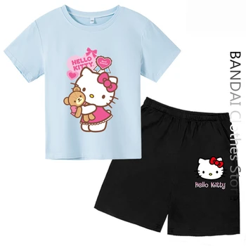 Sanrio my Melody/ лятна новост за момичета, хубава тениска с шарките на 