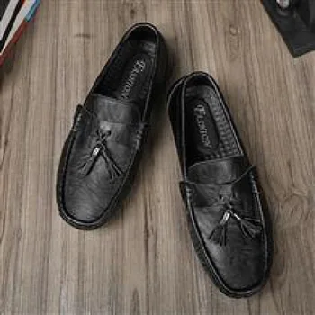 Британската Мъжки обувки на Средна и в напреднала възраст, Официално Облекло, Пролетно Ежедневни Обувки За Татко, Обувки Doug От Естествена Кожа, Универсална Кожена Обувки Sho