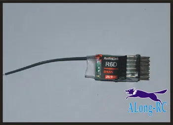 безплатна доставка: Radiolink 2.4 G 6-Канален Приемник RadioLink R6D DSSS за предавателя AT9 AT10 RC 2.4 G приемник за РАДИОУПРАВЛЯЕМОЙ МОДЕЛИ на САМОЛЕТИ