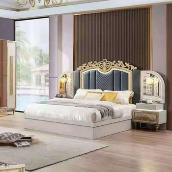 в присъствието на луксозни Спални Слушалки Мебели, хотелски спални слушалки комплект мебели за спалня king size