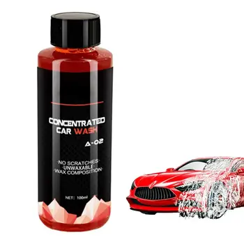 Пенка за почистване на автомобила Шампоан за премахване на петна 5,3 унции С високо съдържание на пяна Высококонцентрированная Дълбоко почистване и възстановяване на Многофункционална почистване на автомобил