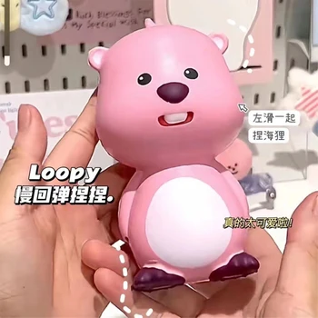 Аниме Loopy Squishies Kawai Меки Играчки Корейски Детски Анти-Стрес Топки За Облекчаване На Стреса Играчки За Украса На Офис Масата Подарък